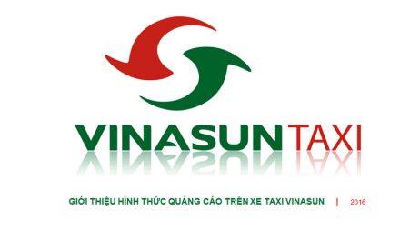 Bảng giá quảng cáo trên taxi Vinasun