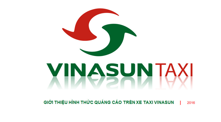 Bảng giá quảng cáo trên taxi Vinasun